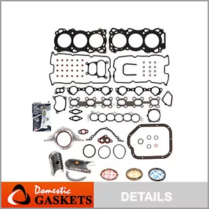 Engine Re-Ring Kit Fits 02-06 Nissan Quest Altima Infiniti 3.5 VQ35DE - Picture 1 of 12