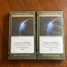 Great Courses Change and Motion: Calculus Made Clear, 2nd Edition. 4 DVDs +