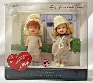 I LOVE LUCY GETS A PARIS KLEID KELLY BARBIE PUPPE SET 2008 MATTEL N2690 NEU - Bild 1 von 6