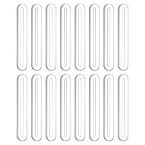 Wall Protector from Furniture, Clear Furniture Bumper, 3.94''L x 0.63''W, 16 Pcs - Picture 1 of 6