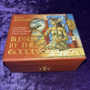 Blessed by the Goddess Inspiration Cards by Lucy Cavendish - New - Picture 1 of 1