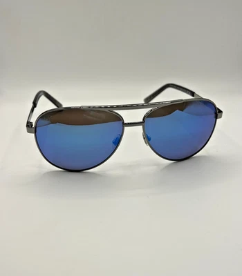Gafas de sol polarizadas de aviador Maui Jim Seacliff, Gunmetal/azul Hawaii B831-02D Foto 1 de 4