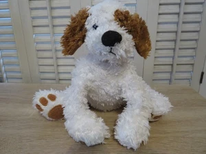 Raggedy Ann Puppy Dog Plush Kohls Cares Andy Rags Floppy White Brown Floppy 12" - Picture 1 of 9