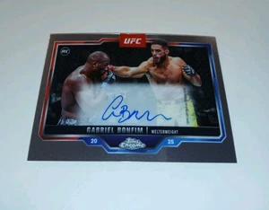 2025 Topps Chrome UFC - Chrome Rookie Autographs Gabriel Bonfim #CRA-GB AU RC - Picture 1 of 2