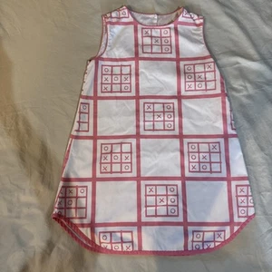 Beaufort Bonnet Company Girls Size 6 XOXO Tic Tac Toe Dress - Picture 1 of 4