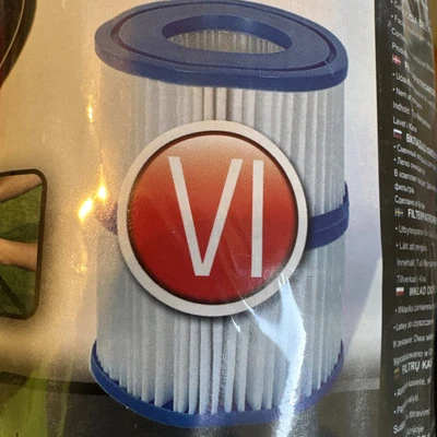 2 New Bestway Lazy Lay-Z-Spa Filter VI Cartridge, Hot Tub Spa Swimming Pool - Image 1 of 4