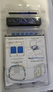 Corning CCH Splice Cassette, 24 Fiber, LC Duplex OS2, CCH-CS24-A9-P00RE - Picture 1 of 2
