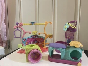 Littlest Pet Shop Playset Ricambi Accessori Pezzi Talent Show Criceto Nascondiglio - Foto 1 di 11