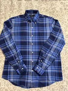 ralph lauren long sleeve button down Shirt Sz Lg T12 - Picture 1 of 4