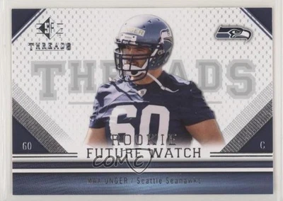 2009 SP Threads Rookie Future Watch Max Unger #165 Rookie RC - Image 1 of 2