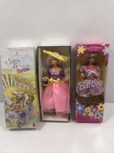 Lote De 2 Edición Especial Barbies Avon Spring Blossom + Russel Stover Candy Leer - Imagen 1 de 9
