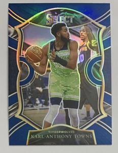 2020-21 Select Karl-Anthony Towns Timberwolves Concourse BLUE RETAIL Prizm #36! - Picture 1 of 2