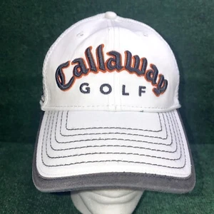 Callaway Golfmütze New Era FT-5 HX Tour ~ weiß schwarz & orange Mütze, Strapback Cap - Bild 1 von 7
