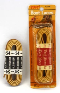 Vintage Leather Shoelaces STAY_TY 72", Old Hickory 54" - Picture 1 of 5
