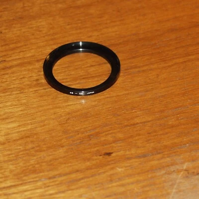 49-58mm  step up Stepping Ring 49mm to 58mm metal 49/58 METAL made in JAPAN - Image 1 of 3