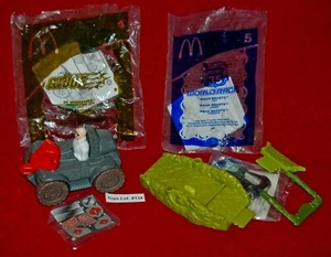 VINTAGE SPIELZEUG McDonalds WORLD RACE Road Beasts G.I. Joe 2er Set Lot#134 - Bild 1 von 5