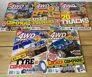 5 x Australian 4WD Action Magazines Bundle - No. 141, 143, 145, 146, 148 VGC - Picture 1 of 7