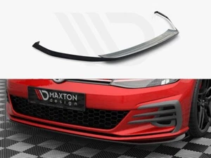Difusor frontal de diseño V4 negro brillo ABS para VW Golf GTI MK7.5 Maxton - Imagen 1 de 4