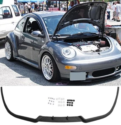 Alerón delantero para VW New Beetle Cup labio labio delantero parte delantera + material de montaje - Imagen 1 de 4