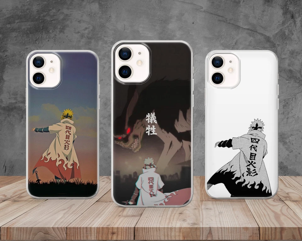 Naruto Namikaze Minato Ninja Anime Phone Case for iPhone 11 12 13 14 15 Pro Max - Image 1 of 4