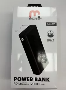 POWER BANK PD 3.0 20000MAH QUICK CHARGER FULL CHARGE X 7 FASTER SEALED - Picture 1 of 4