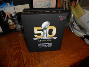 RARE NY JETS SUPER BOWL WATCH AND COIN [16 OF ONLY 50] BRAND NEW FREE SHIPPING!! - Picture 1 of 11