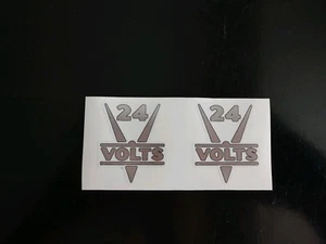 24 Volt Decals - Picture 1 of 2