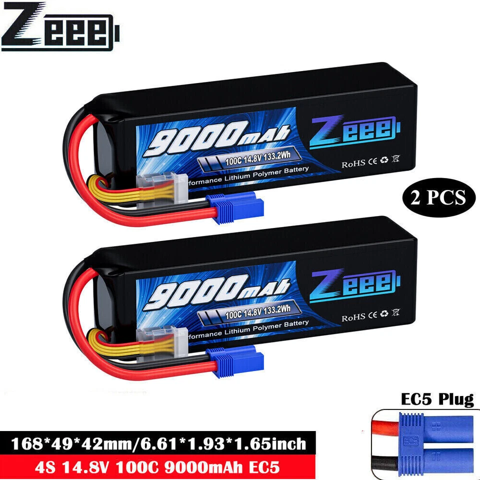 ZEEE 9000mah 11.1v 100c High Quality Lithium Polymer Battery
