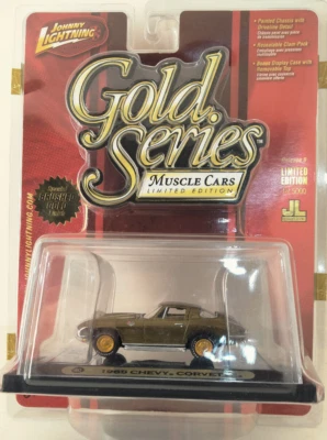 Johnny Lightning Gold Series Muscle Cars 2008 "1965 Chevy Corvette" 1 de 5.000 Foto 1 de 4