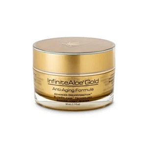 INFINITE ALOE ANTI-AGING GOLD CREAM Size 1.7 oz. / 48g. NEW - Picture 1 of 4
