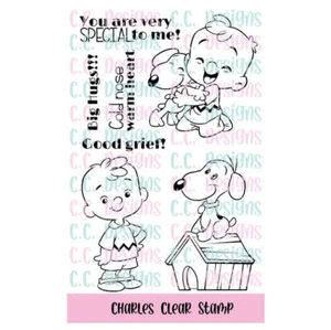 C.C. Designs, clear stamp, Charles - Picture 1 of 1