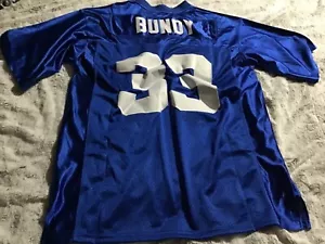 Al Bundy '33' Polk high jersey medium blue new no tags - Picture 1 of 7