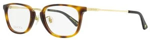 Gucci Titanium Eyeglasses GG0324OJ 003 Havana/Gold 53mm - Imagen 1 de 2