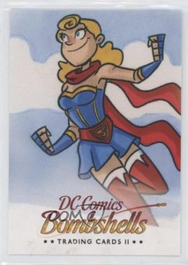 2018 Cryptozoic DC Bombshells Series II Promos Supergirl #P2 u0u