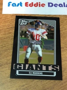 2007 TOPPS NFL FOOTBALL ELI MANNING DDP CARD 48 NEW YORK GIANTS EXCELLENT - Picture 1 of 2