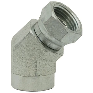 Adaptador de codo giratorio 45 grados 1"" NPT hembra x 1"" NPT 9-1504-16-16 - Imagen 1 de 2