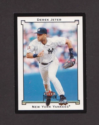 2002 Fleer Premium #2 DEREK JETER NRMT - Image 1 of 2