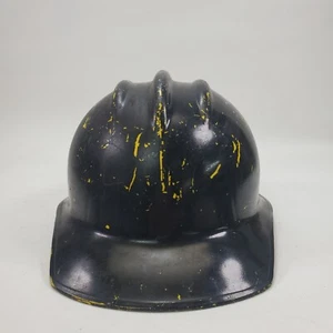 Vintage Bullard Hard Boiled Hard Hat Safety Helmet Black and Yellow Colors - Picture 1 of 10