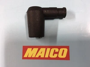 TAPA BUJÍA SILICONA NEGRA MAICO HUSQVARNA BULTACO YAMAHA TY - Imagen 1 de 4