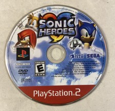 Sonic Heroes (Sony PlayStation 2, 2005) PS2 Disc Only Tested Greatest Hits