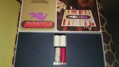 Vintage 1975 Backgammon Game by Selchow & Righter Co. - Image 1 of 3