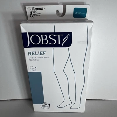 Jobst Medical Compression Legwear Thigh High CT Medium Beige 20-30 mmHg 114641 - Image 1 of 4