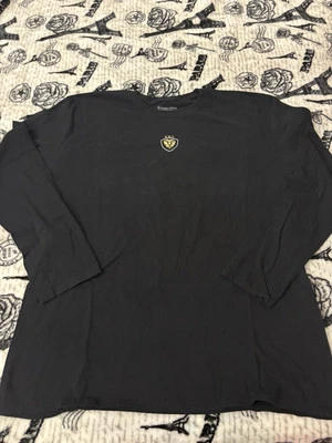 Camiseta gris manga larga Design by Humans para hombre cuello redondo talla 2XL Foto 1 de 4