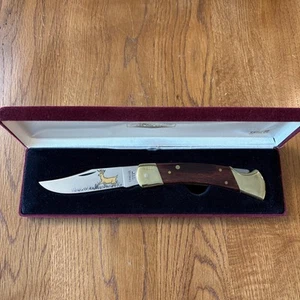 Camillus Pocket Knife In Box #58 Ltd Edition Golden Buck Blade - Picture 1 of 11