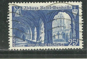FRANKREICH 649 GEBRAUCHTER KLOSTER DER ABTEI ST WANDRILLE SCV 4.25 #1 - Bild 1 von 1