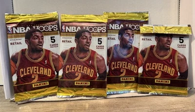 4 Paquetes - Aros NBA 2013-14 - Baloncesto 5 Cartas Cada uno - Giannis RC Año Foto 1 de 3