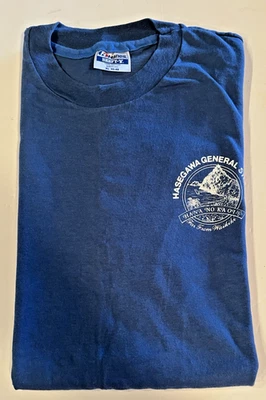 Vintage Hasegawa General Store Maui, Hawaii Blue T-Shirt Size XL - Image 1 of 4