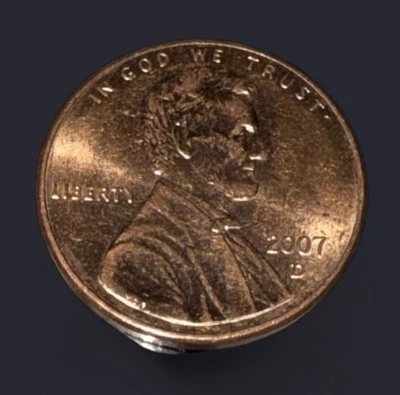 2007 - D - Error Rare Penny - Image 1 of 2