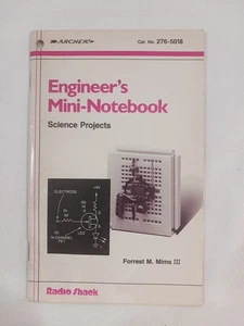 Radio Shack Archer Engineer's Mini-Notebook Forrest Mims Science Projects 1st Ed - Picture 1 of 19