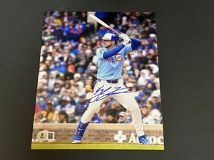 Kyle Tucker Chicago Cubs handsigniertes 8x10 Foto Beckett Hologramm - - Bild 1 von 1